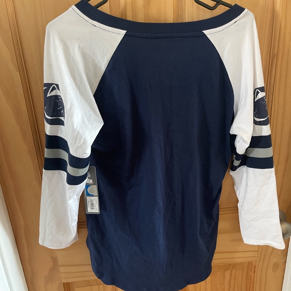 New With Tags, Women’s Size Medium Penn State Long Sleeve Shirt - Picture 3 of 6